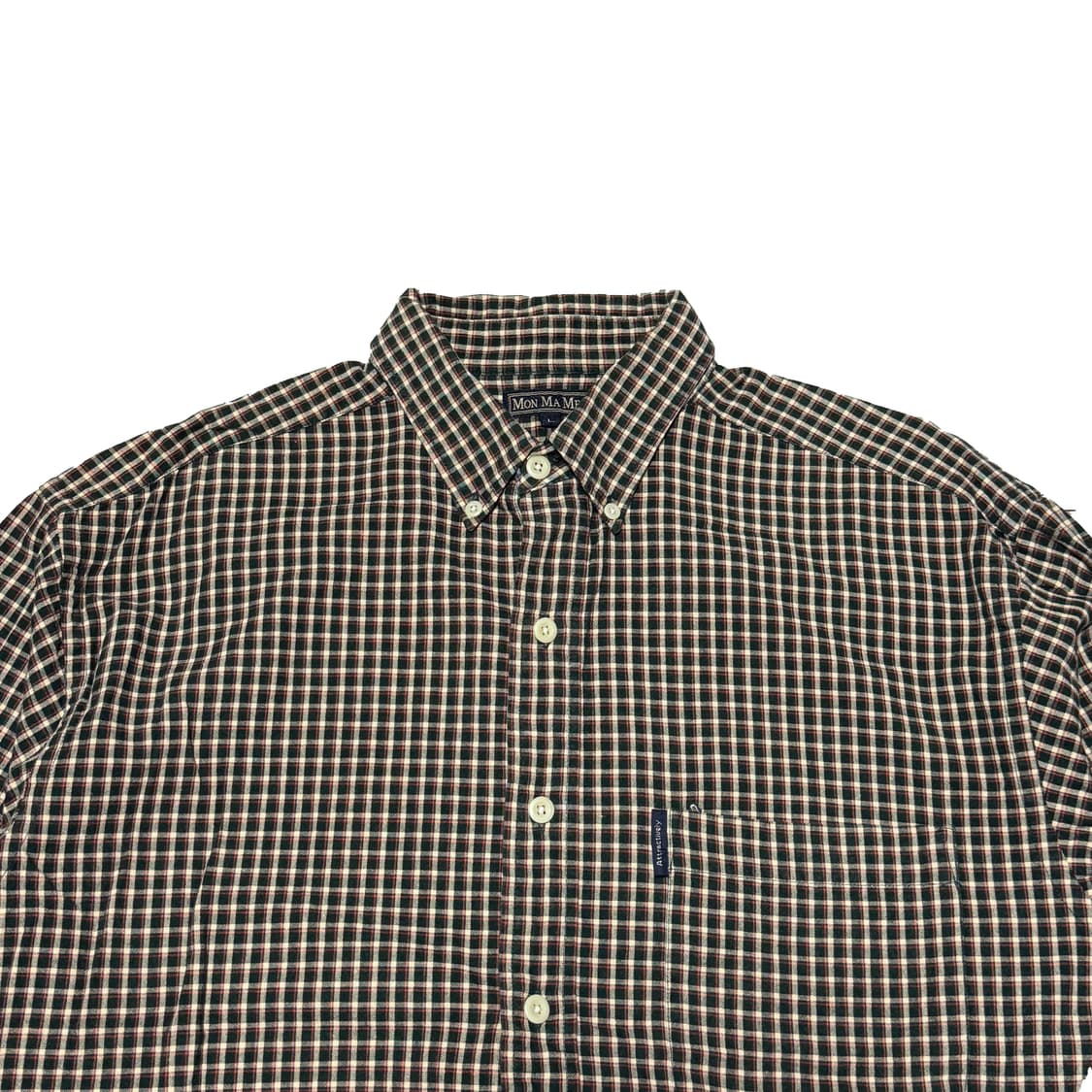 Mon Ma Mes 몬 마 메스 일본 빈티지 체크 셔츠 상품이미지2
