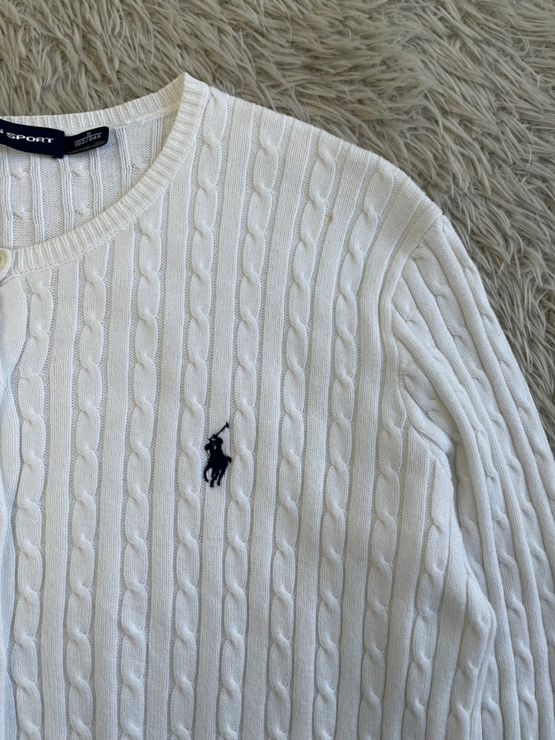 폴로 랄프로렌 스포츠 케이블 니트 가디건/#119 상품이미지2