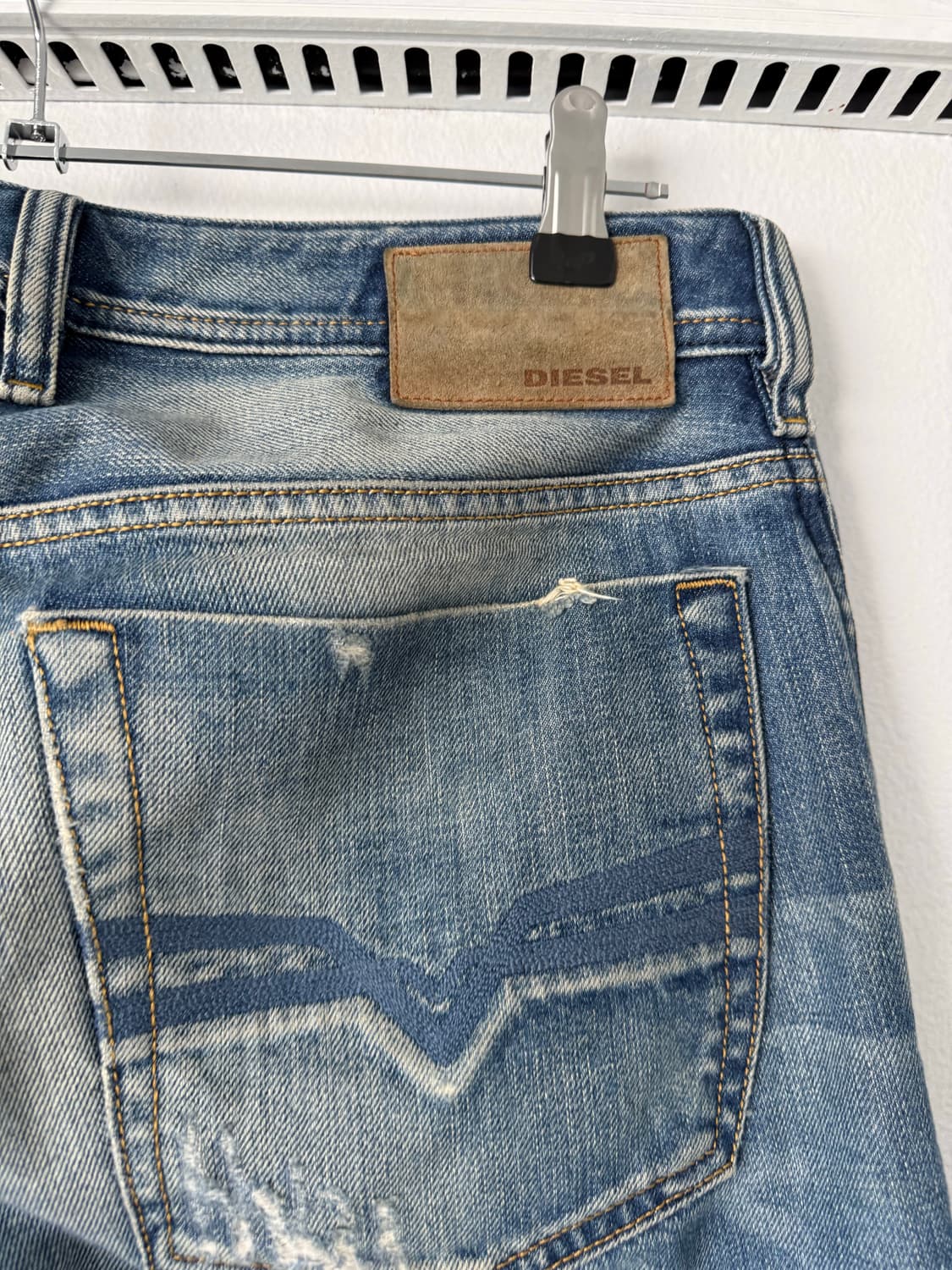 00s Diesel semi boots cut jeans(30) 상품이미지9