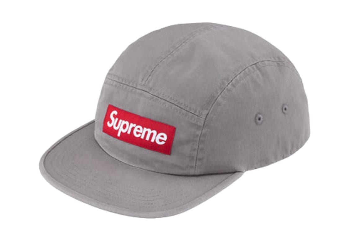 슈프림 워시드 치노 트윌 캠프캡 블랙 - 26SS 상품이미지2