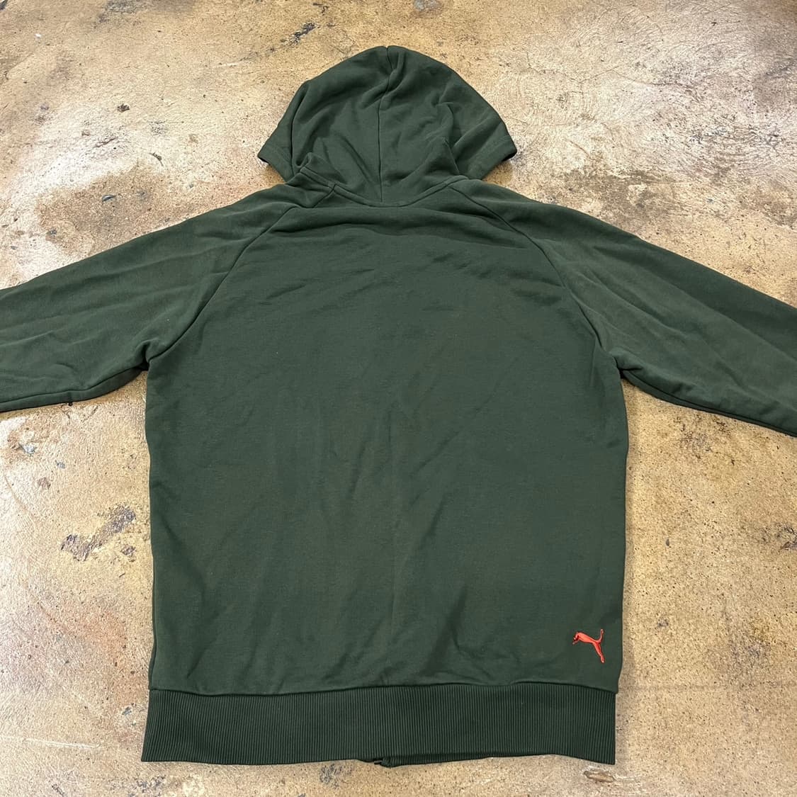 푸마 카키 후드집업  상품이미지4