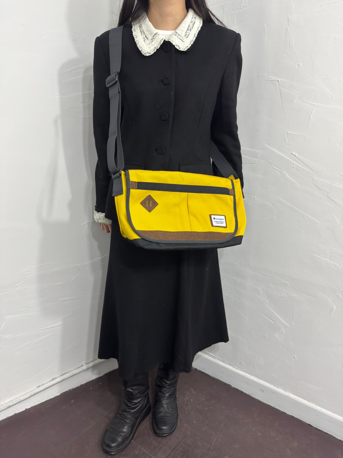 champion yellow crossbag 상품이미지3