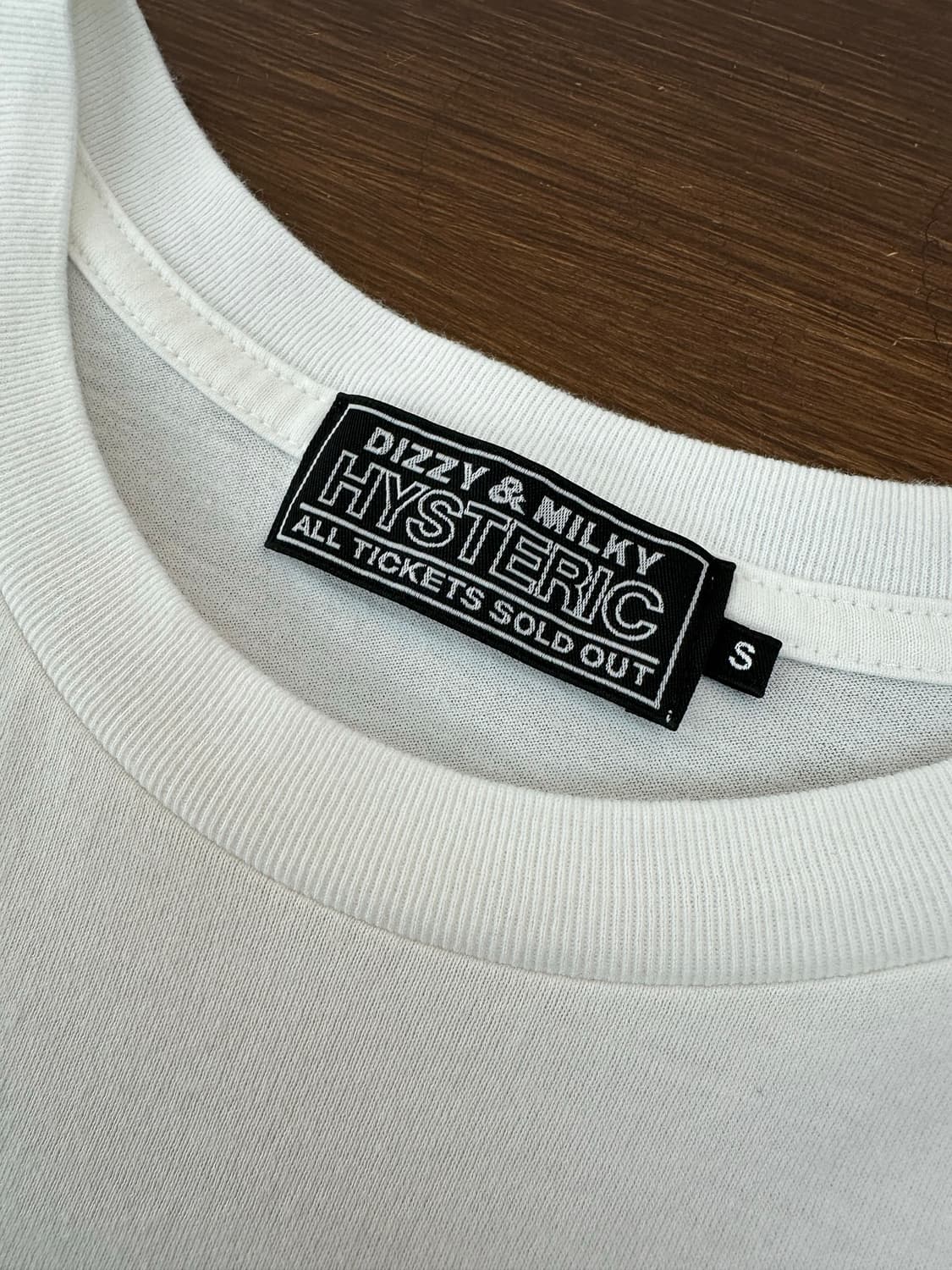 Hysteric Glamour 히스테릭 글래머 클로즈업 히스걸 로고 T 상품이미지3