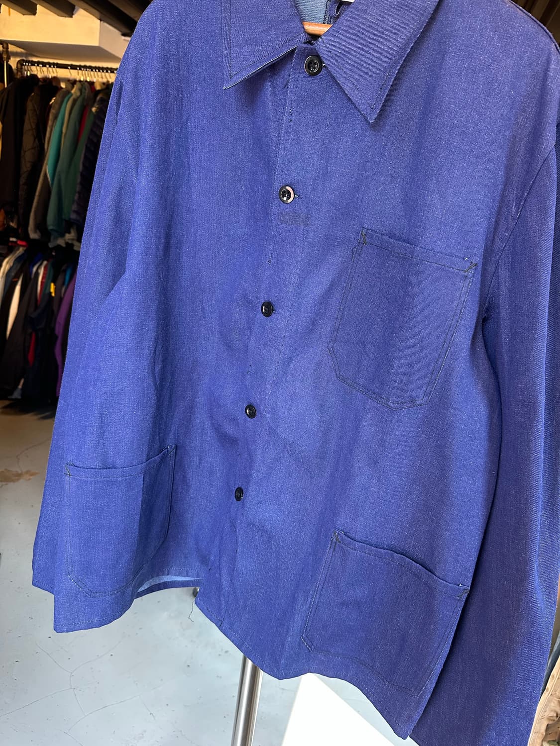 프렌치워크웨어 생지 프렌치 워크자켓 상품이미지4