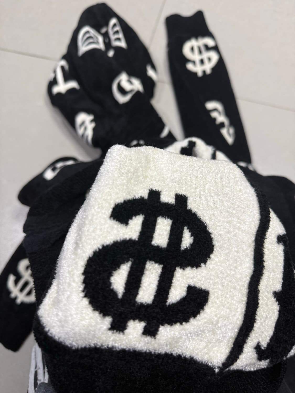 히스테릭 글래머 해골 보석 돈 테리 원단 플리스 후드 집업 자켓 상품이미지6