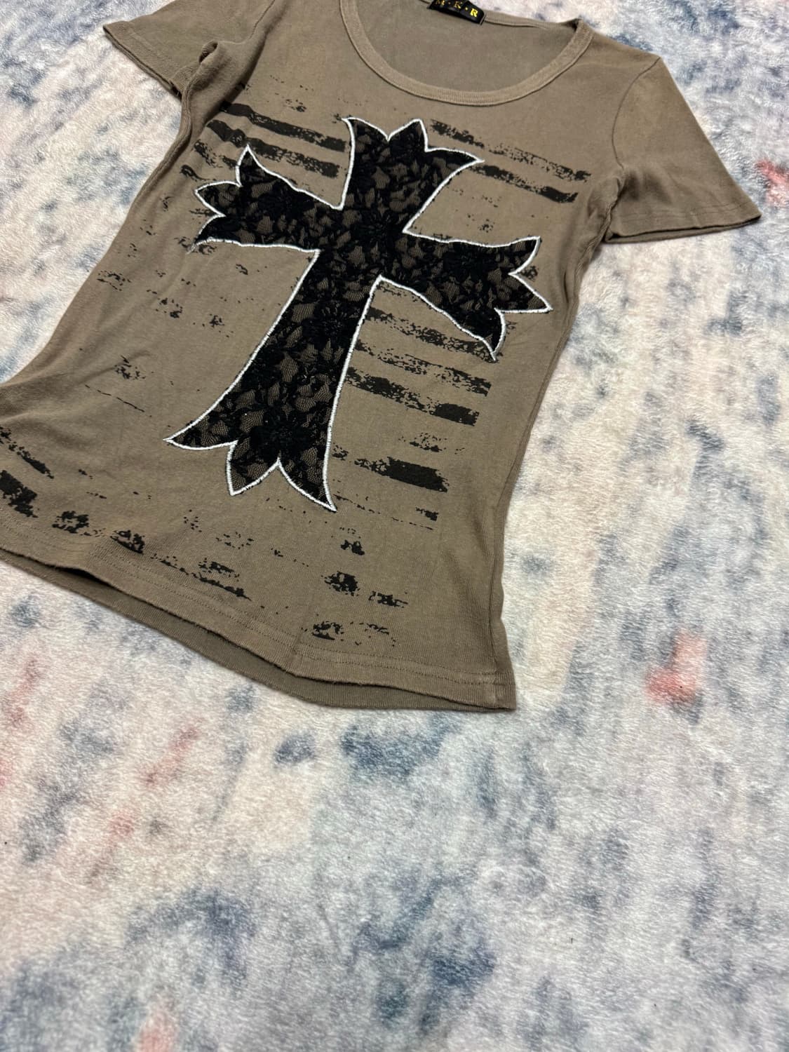 Mkr 00s rare gothic cross top 상품이미지6