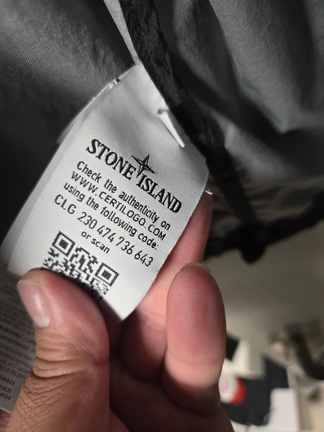 2XL)스톤 아일랜드 40523 멤브라나 3L TC 자켓 블랙 상품이미지6