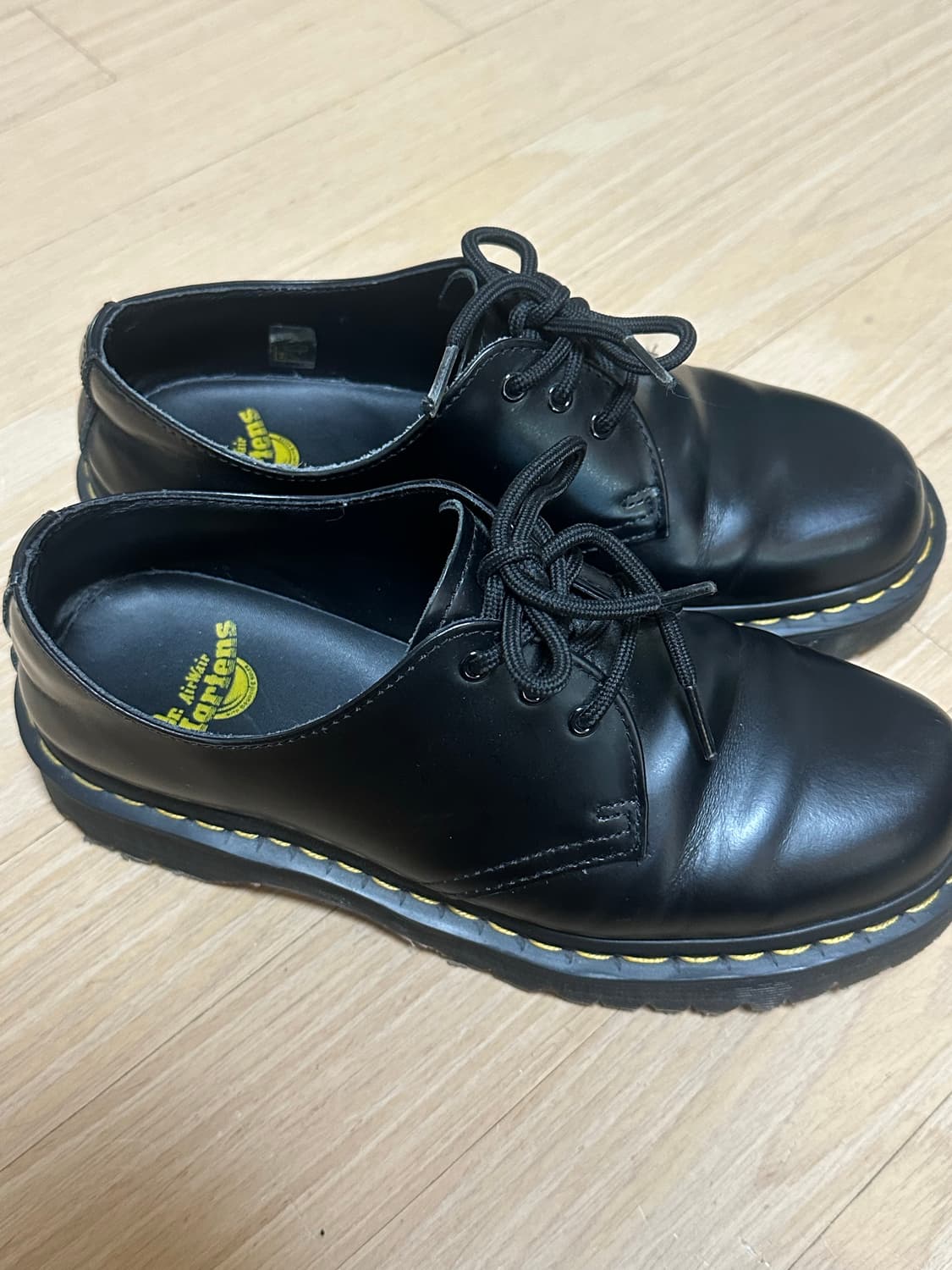 닥터마틴 1461 3홀 벡스 블랙 스무스 250 상품이미지3