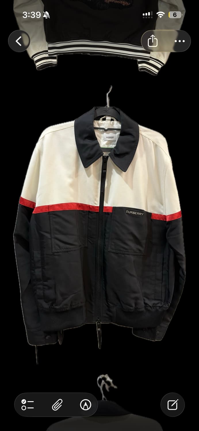 Burberry 해링턴 울 블랜드 자켓 상품이미지1