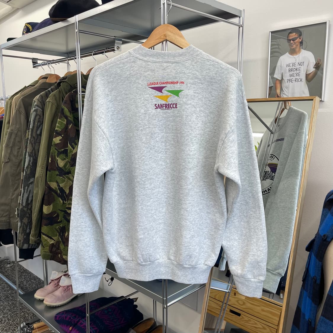 90s 프룻오브더룸 스웻셔츠 맨투맨 made in USA (L) 상품이미지4