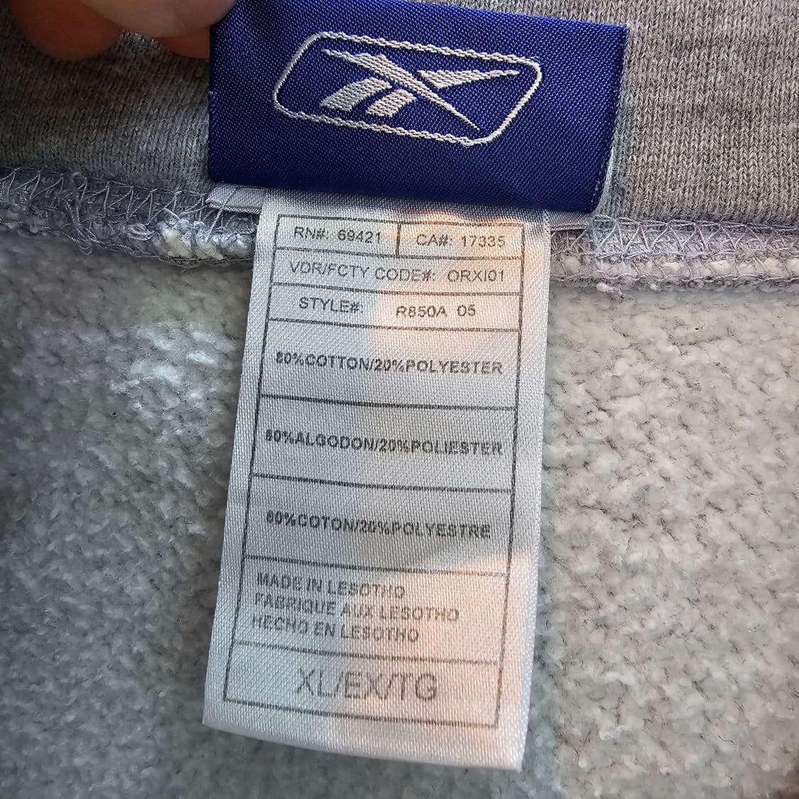 00's Reebok × New York Knicks 공식 팀후드 기모 상품이미지9