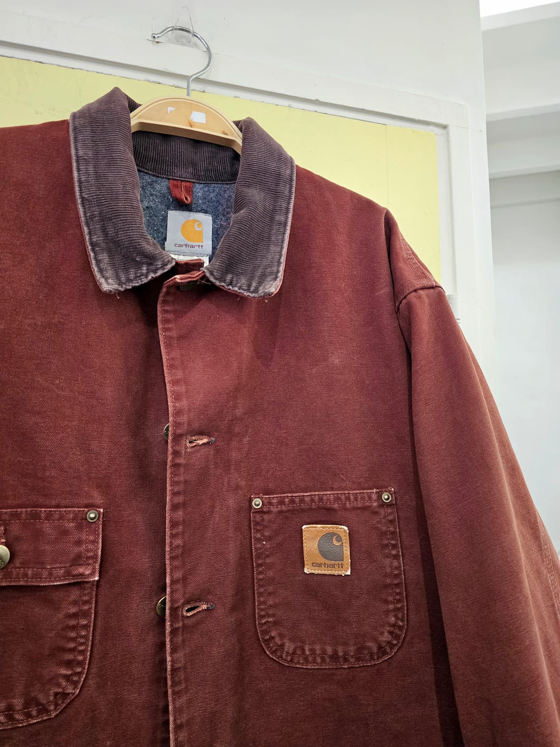 Carhartt 브릭 워크자켓(겨울 라이닝) 상품이미지3