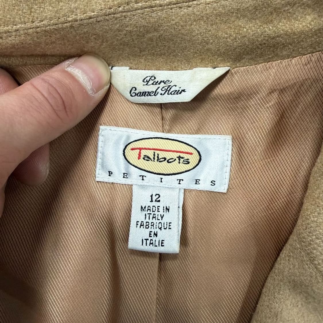 Talbots 카멜헤어 블레이저 v2815 상품이미지6