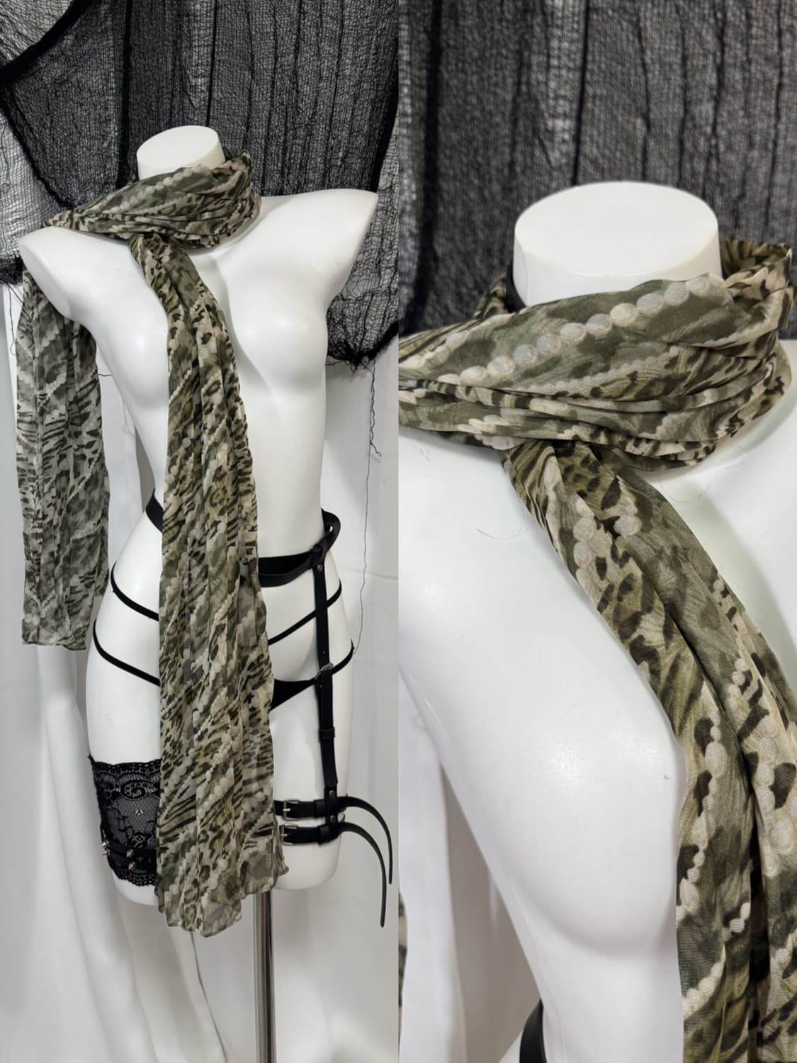 printing scarf 상품이미지1