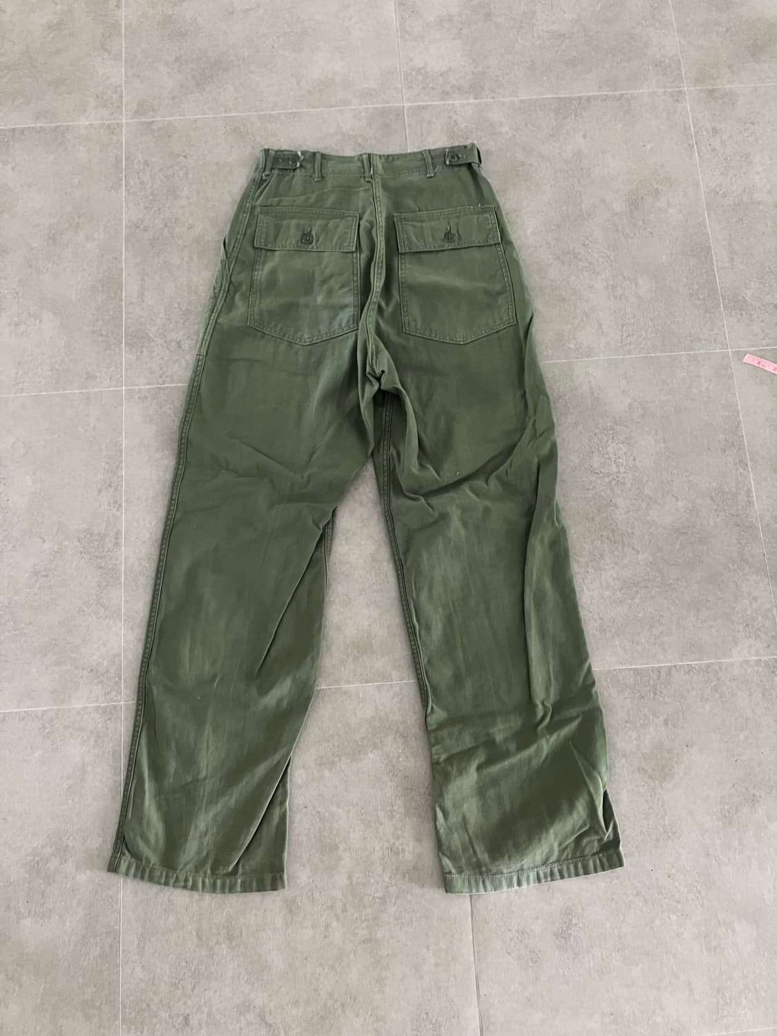 60s us army og107 퍼티그팬츠 상품이미지5