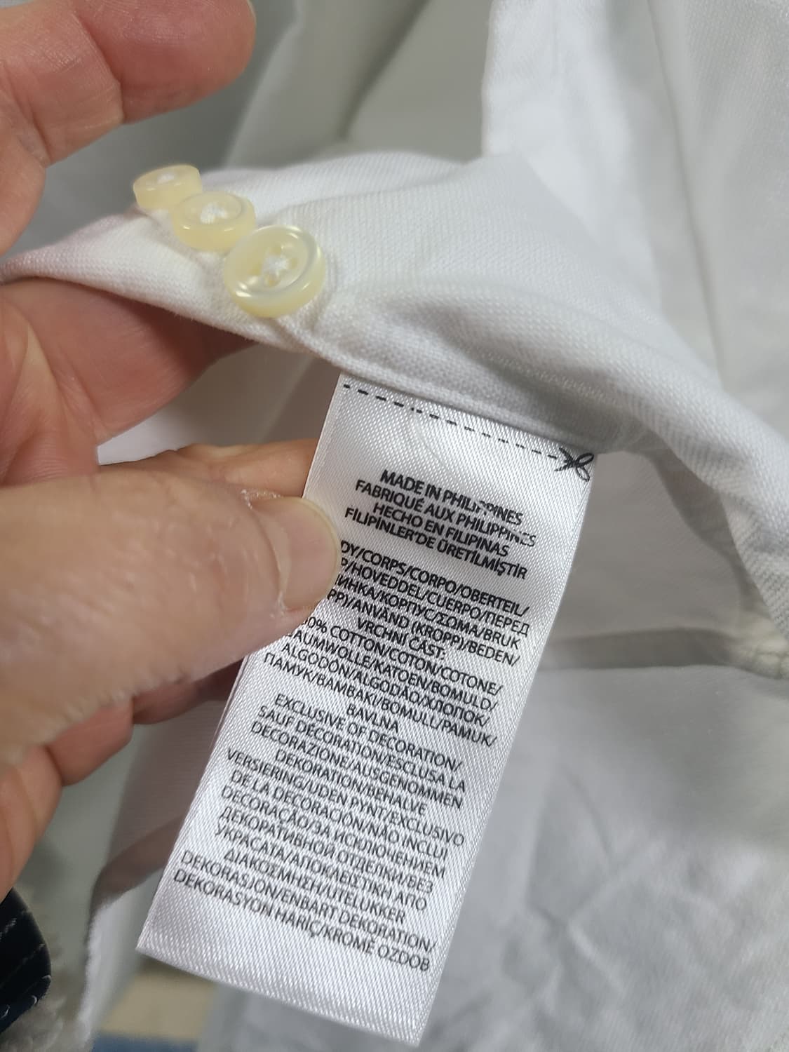 폴로랄프로렌 옥스퍼드 화이트셔츠  상품이미지5