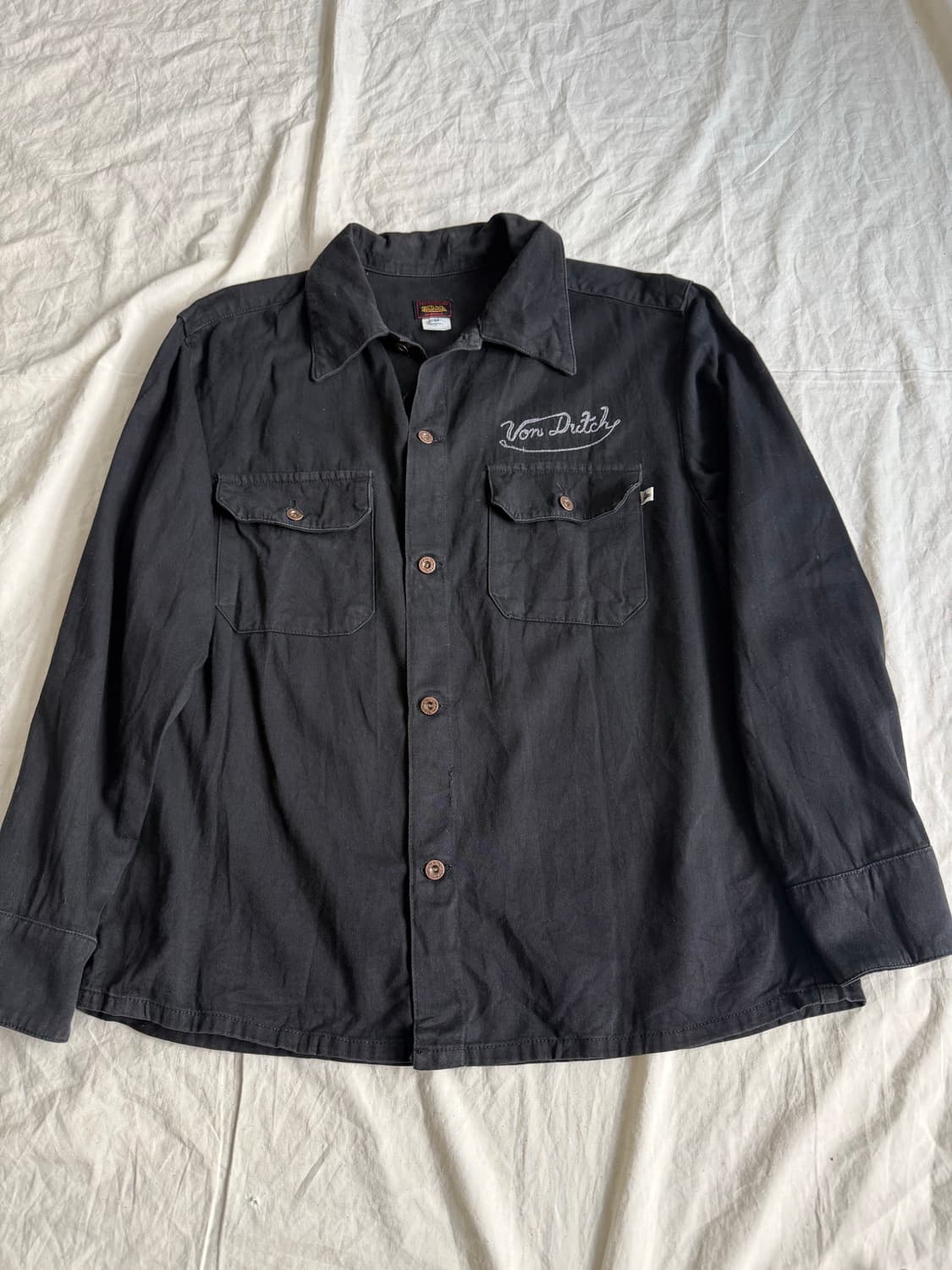 본더치 펑크 락시크 블랙 셔츠 상품이미지1