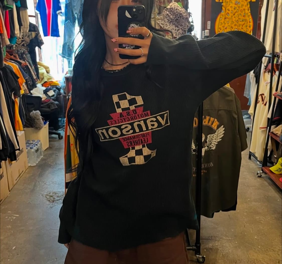 밴슨 와플 롱슬리브 상품이미지4