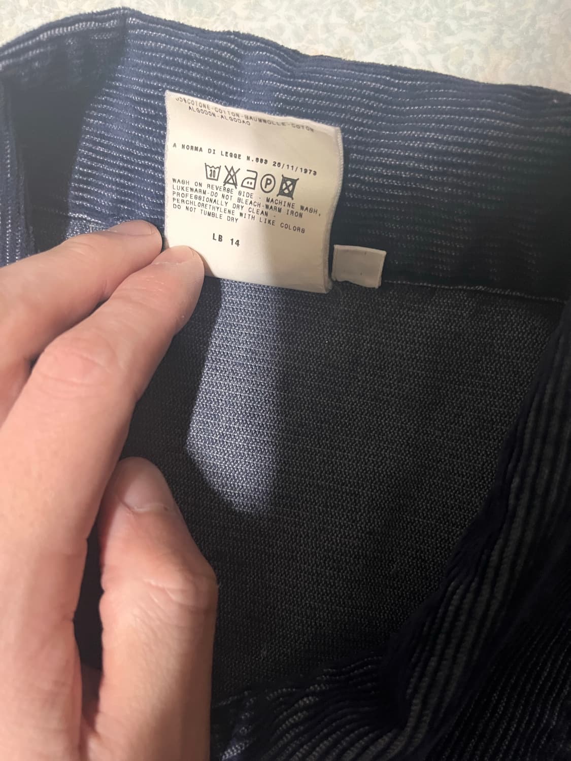 L)빈티지 베르사체 코듀로이 자켓 상품이미지5