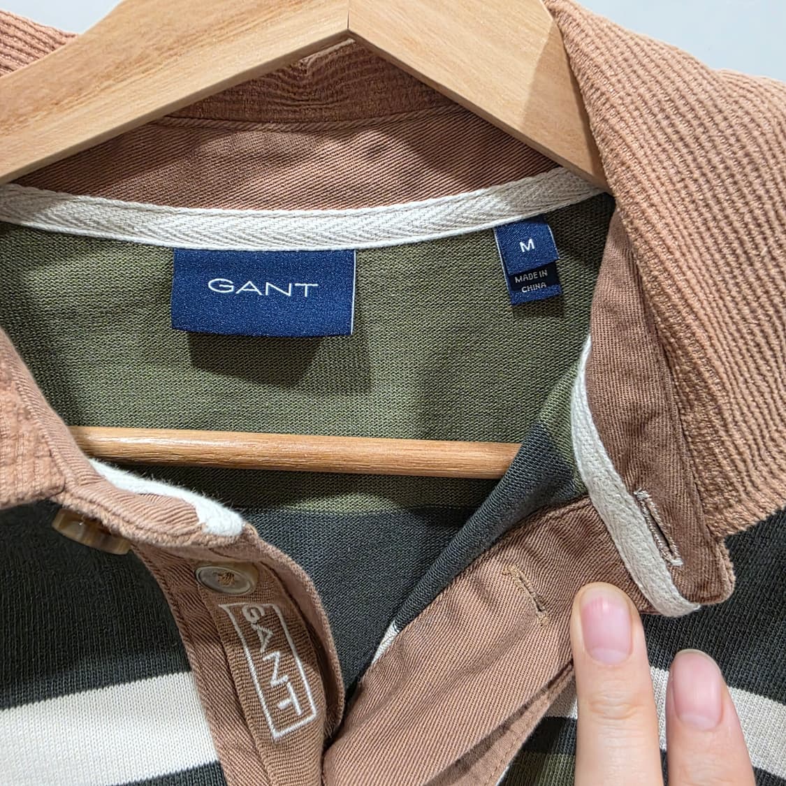 GANT 간트 멀티 스트라이프 럭비 셔츠 상품이미지2