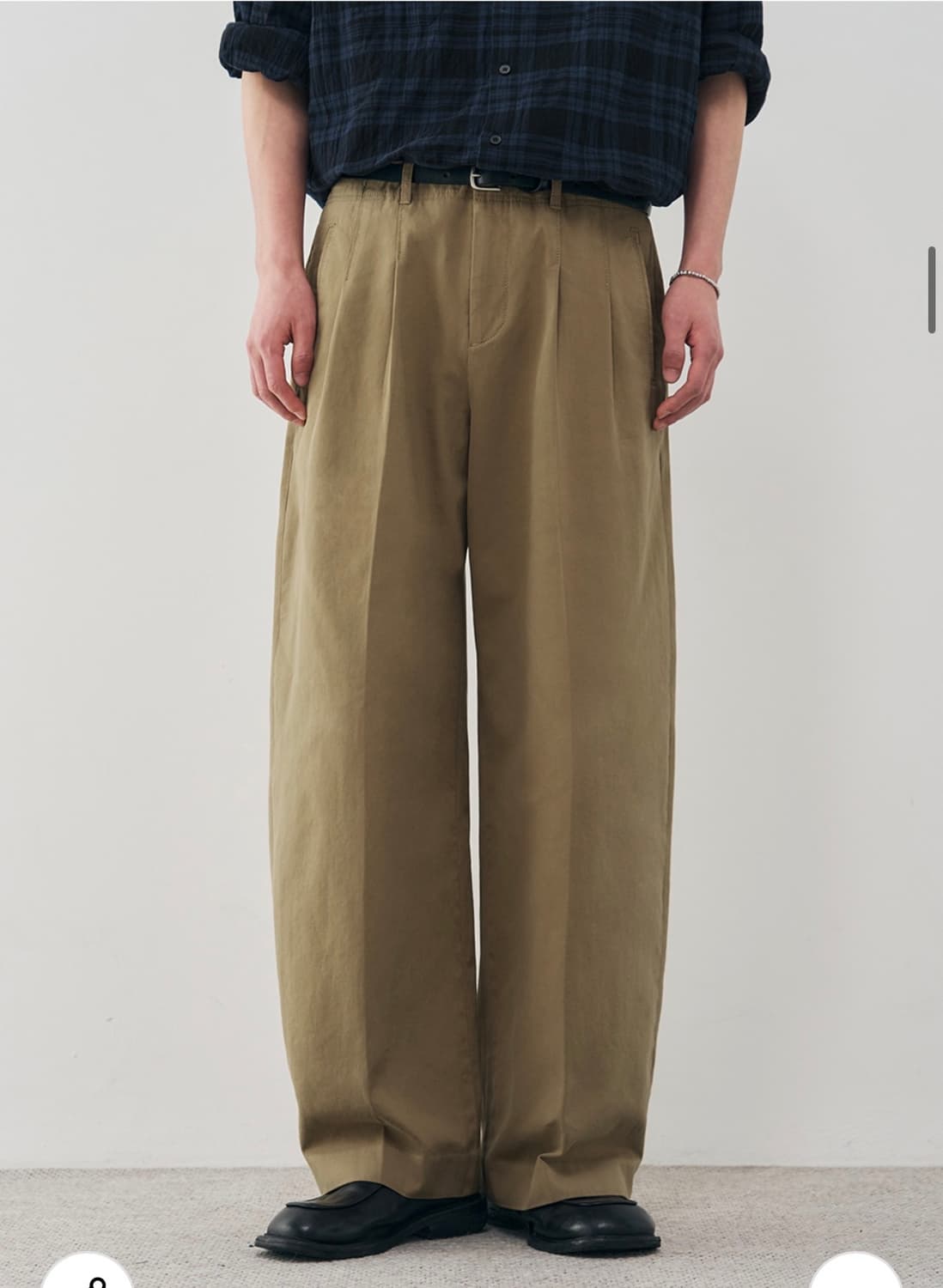 (M) 드로우핏 아크 세미 벌룬 치노 팬츠 [BEIGE] 판매 상품이미지4
