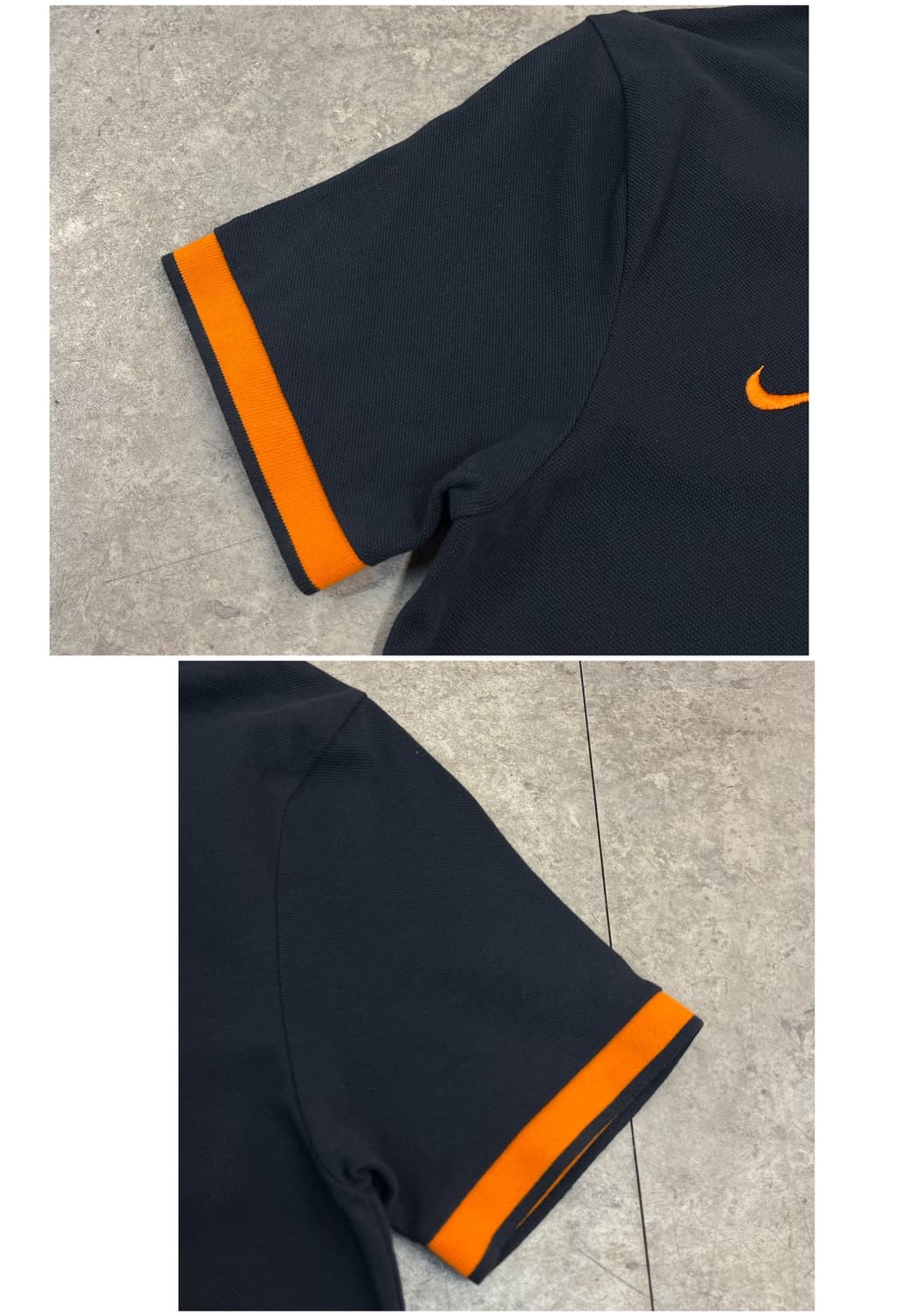 나이키 네덜란드 축구 반팔 카라티 블랙 L #csz3468 상품이미지6