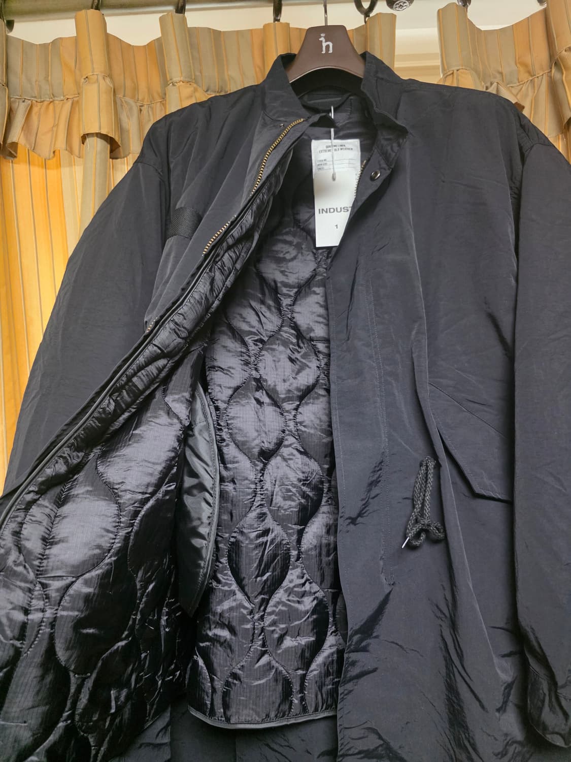 인더스트 m65 블랙 S사이즈 내피포함 상품이미지2