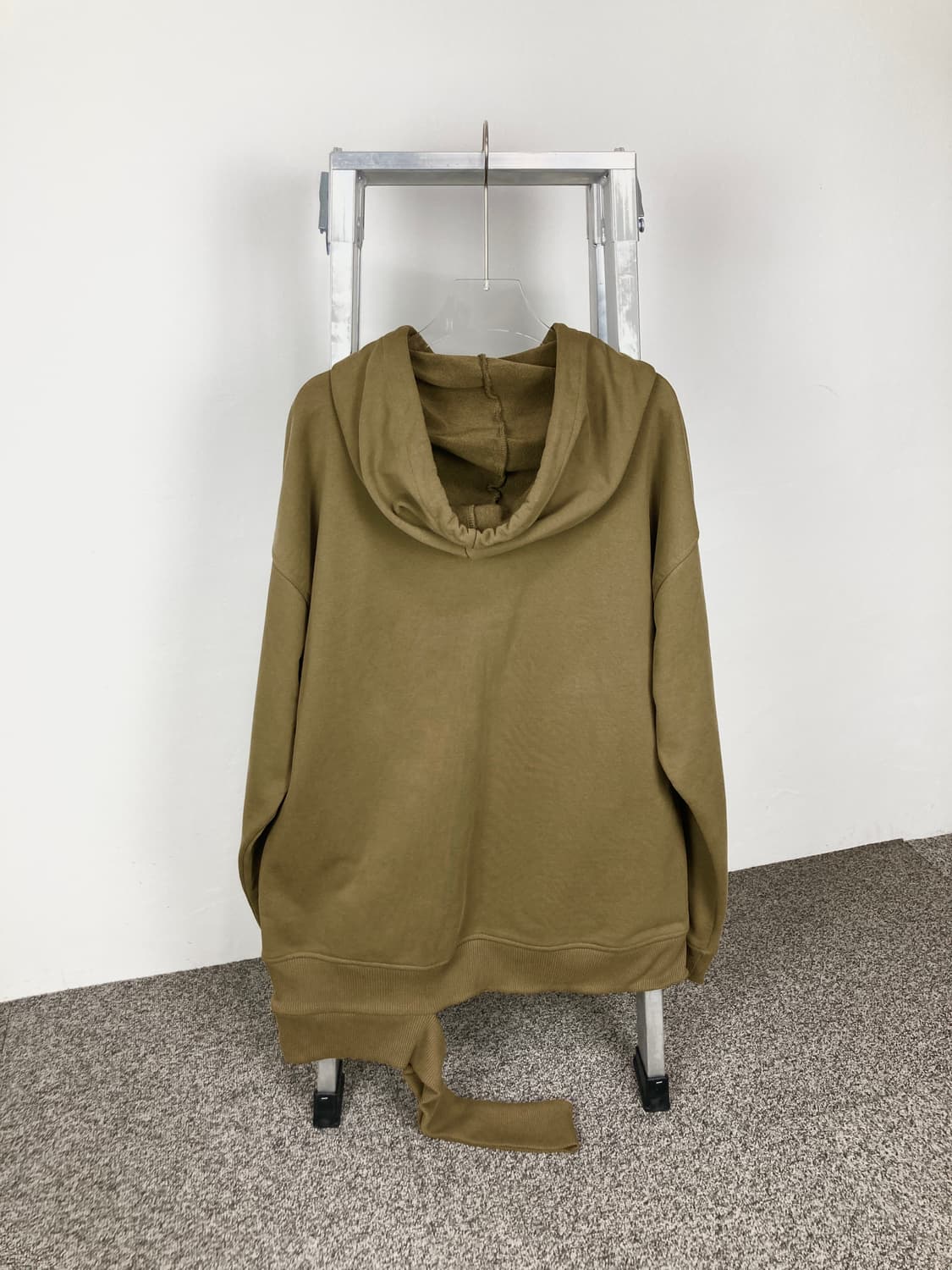 헬무트랭 밑단 절개 후드 상품이미지3