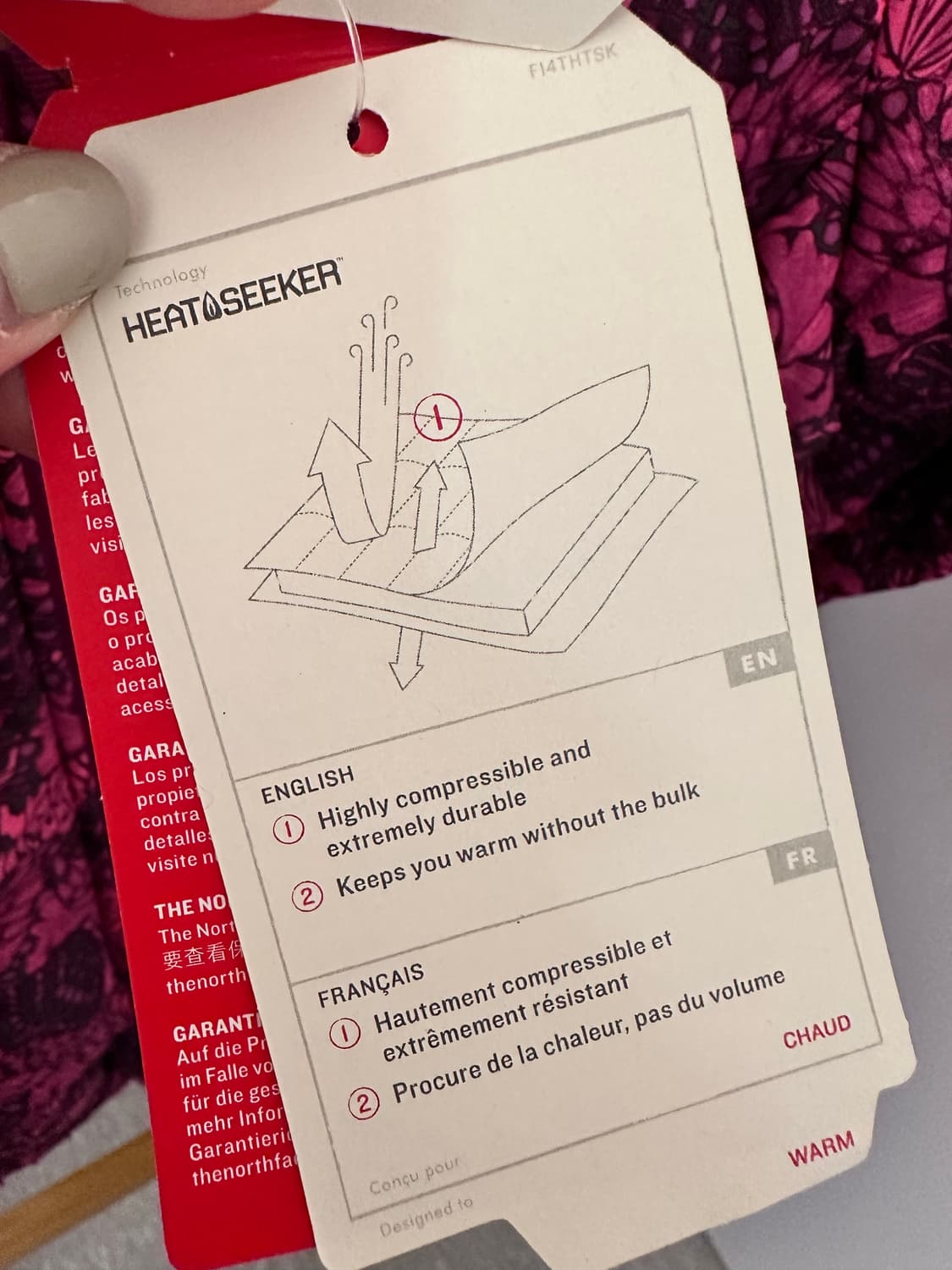 (택있는상품)노스페이스 리버시블 패딩 상품이미지8