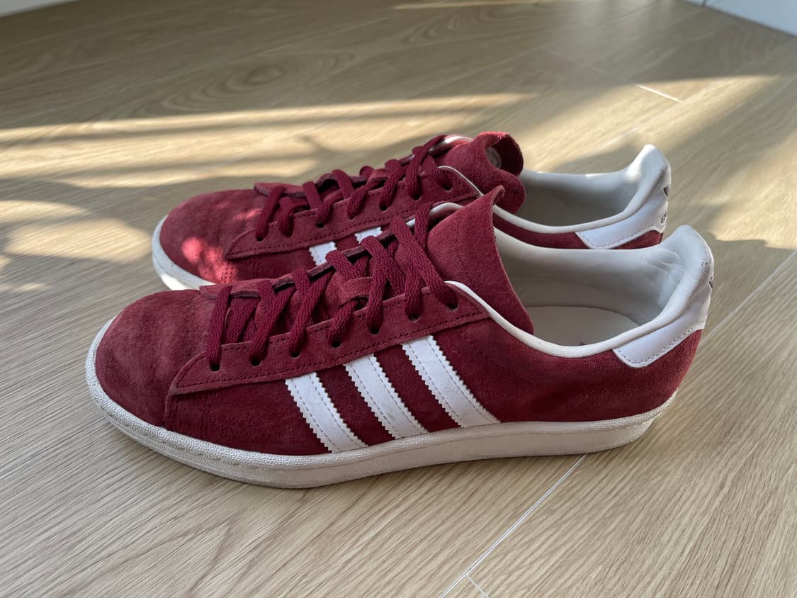 아디다스 캠퍼스 버건디 255 상품이미지6
