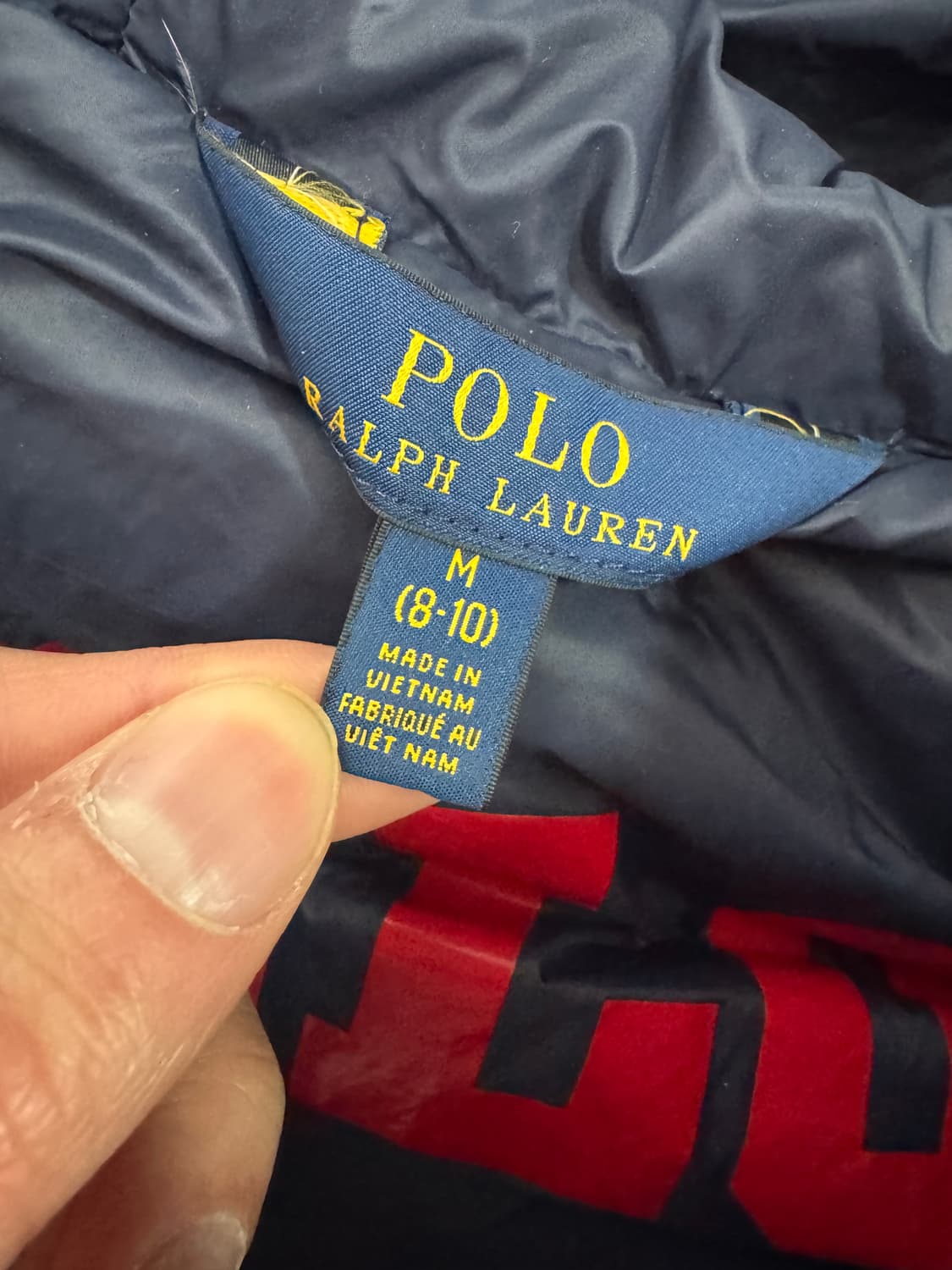 정품 폴로 랄프로렌 여성/키즈 덕 다운 후드 패딩 140 상품이미지4