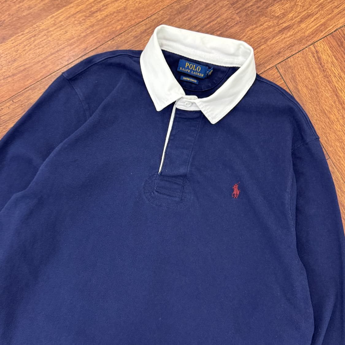XL 폴로 랄프로렌 네이비 카라 티셔츠  상품이미지3