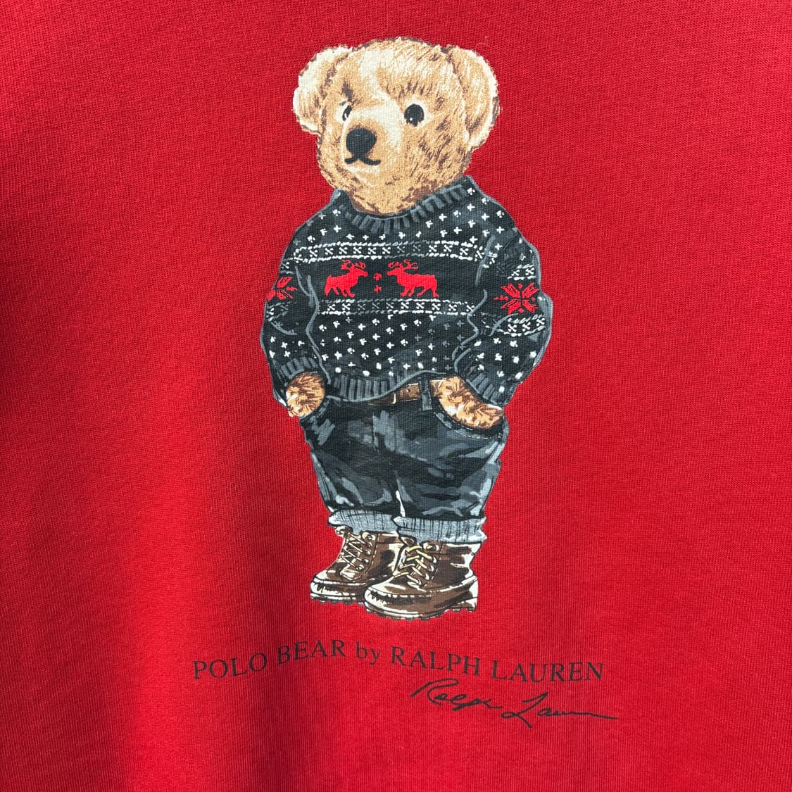 Polo 폴로 베어 곰돌이 맨투맨 상품이미지3