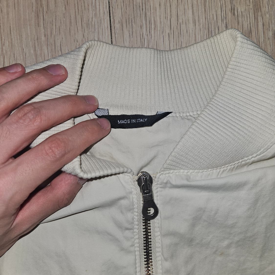 빈티지 휴고보스 코튼 봄버 자켓 상품이미지6