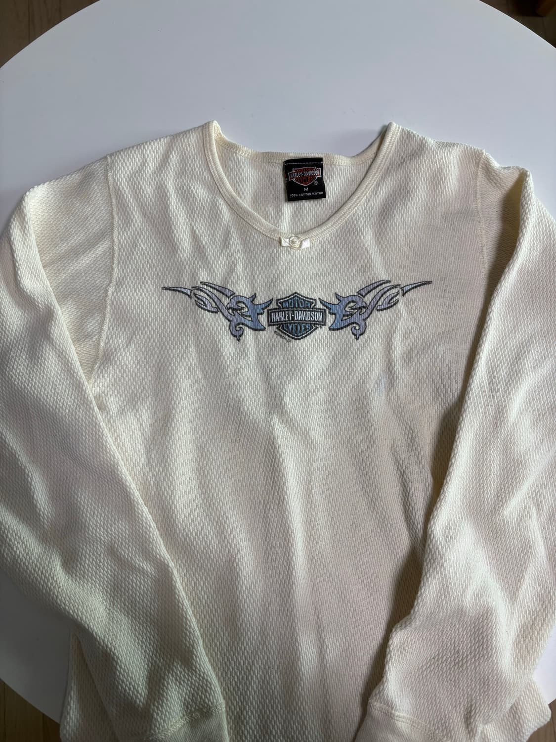 할리데이비슨 빈티지 슬리브 티셔츠  상품이미지2