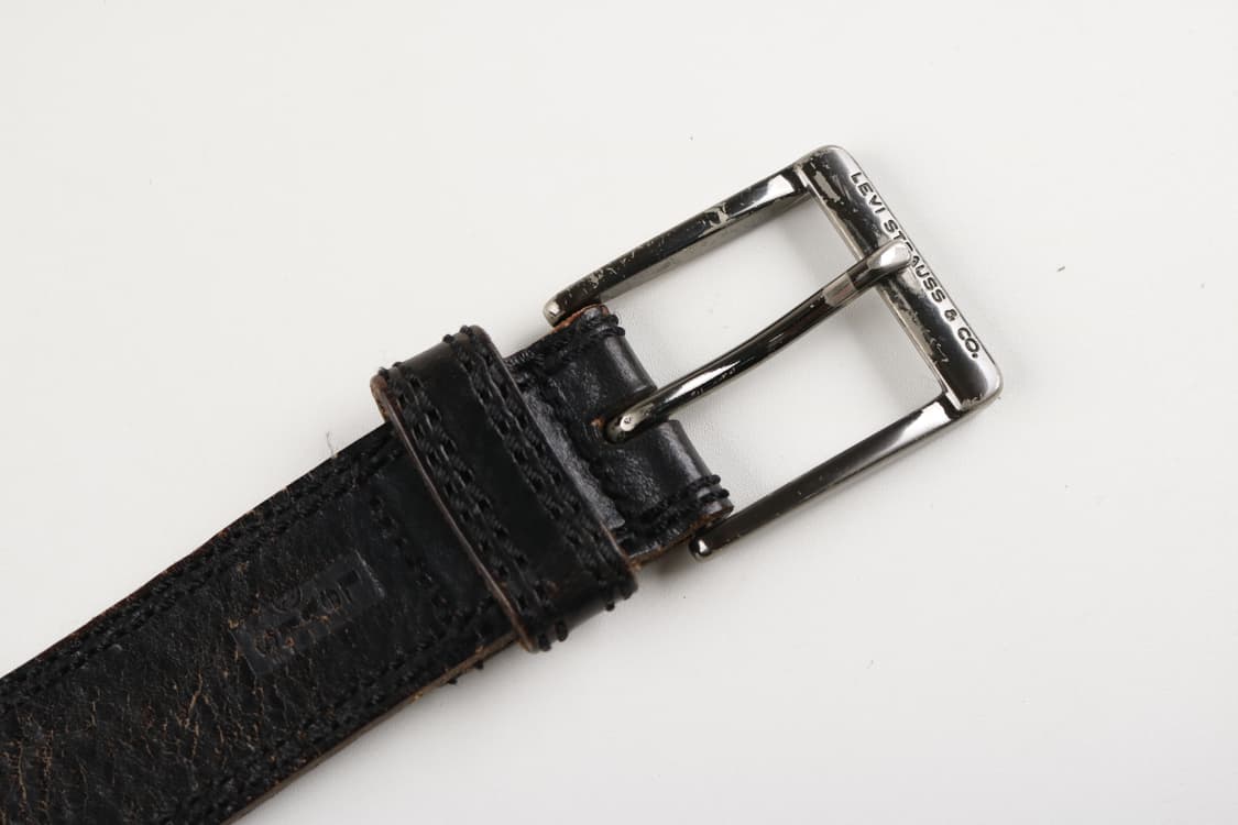 [30~36인치] 리바이스 소가죽 통가죽 벨트 상품이미지1