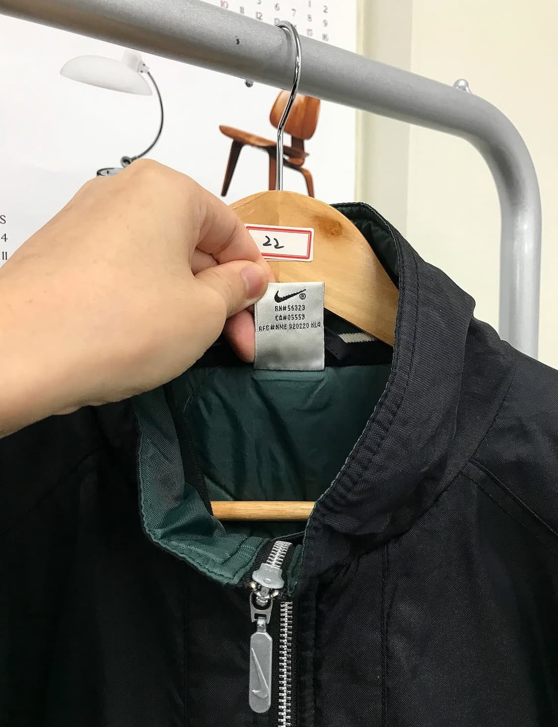 나이키 90s 빅스우시 누빔 롱패딩 상품이미지4