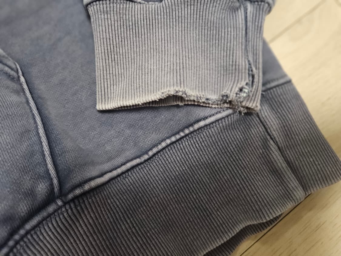 블라인드파일즈 후드 네이비 상품이미지3