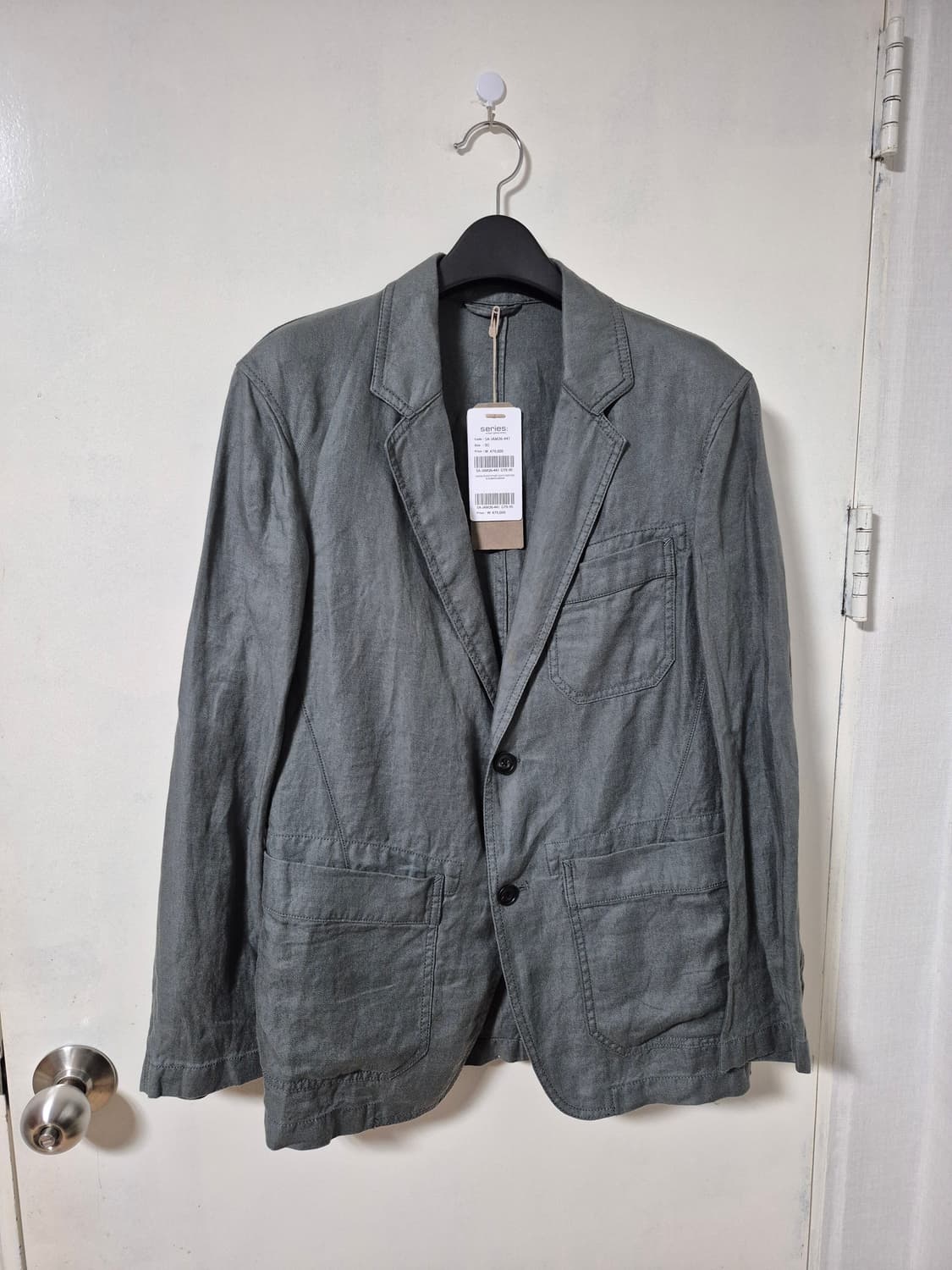 26SS 시리즈 IRISH LINEN 레귤러핏 자켓 상품이미지3