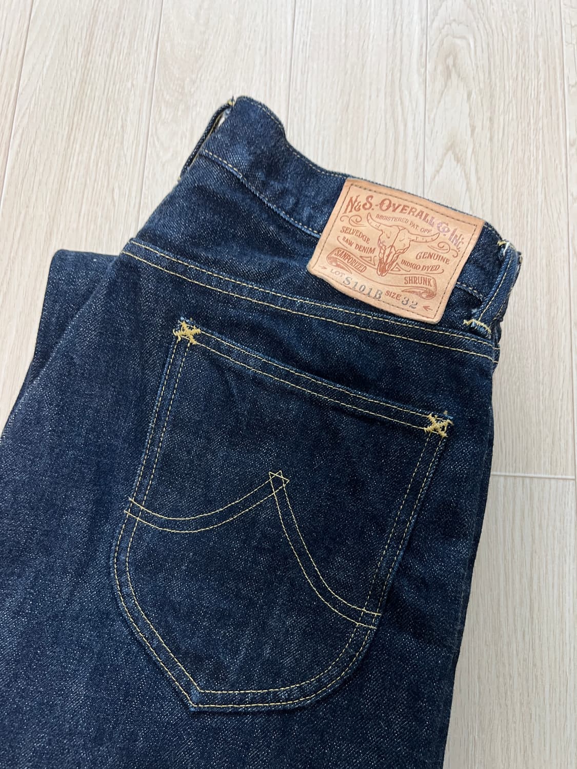 택포7) 브론슨 논스탁 WW2 Lot S101B 카우보이 데님 32 상품이미지4