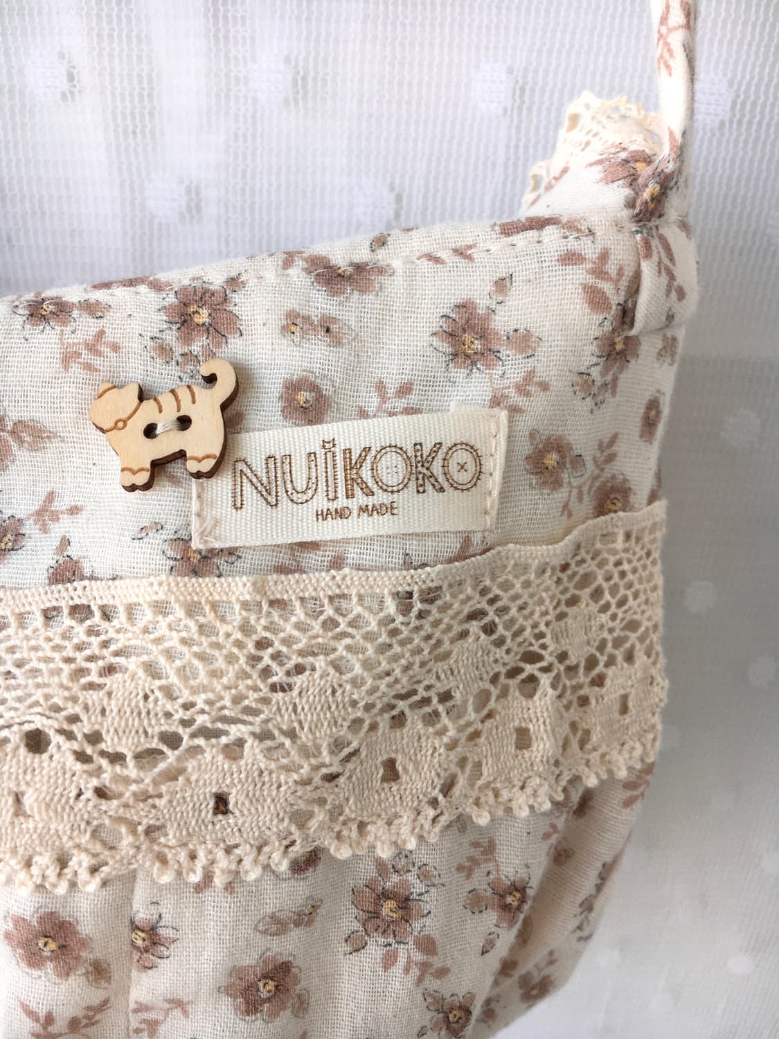 [HAND MADE]핸드메이드 잔꽃패턴 크로스백 모리걸 상품이미지5