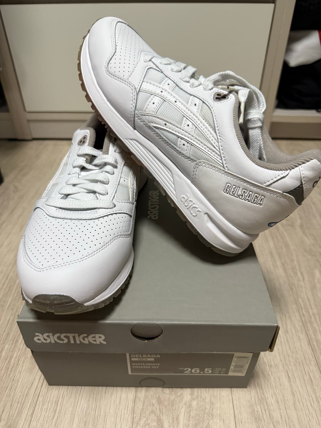 비비안웨스트우드 x 아식스 젤사가(265,새제품) 상품이미지1