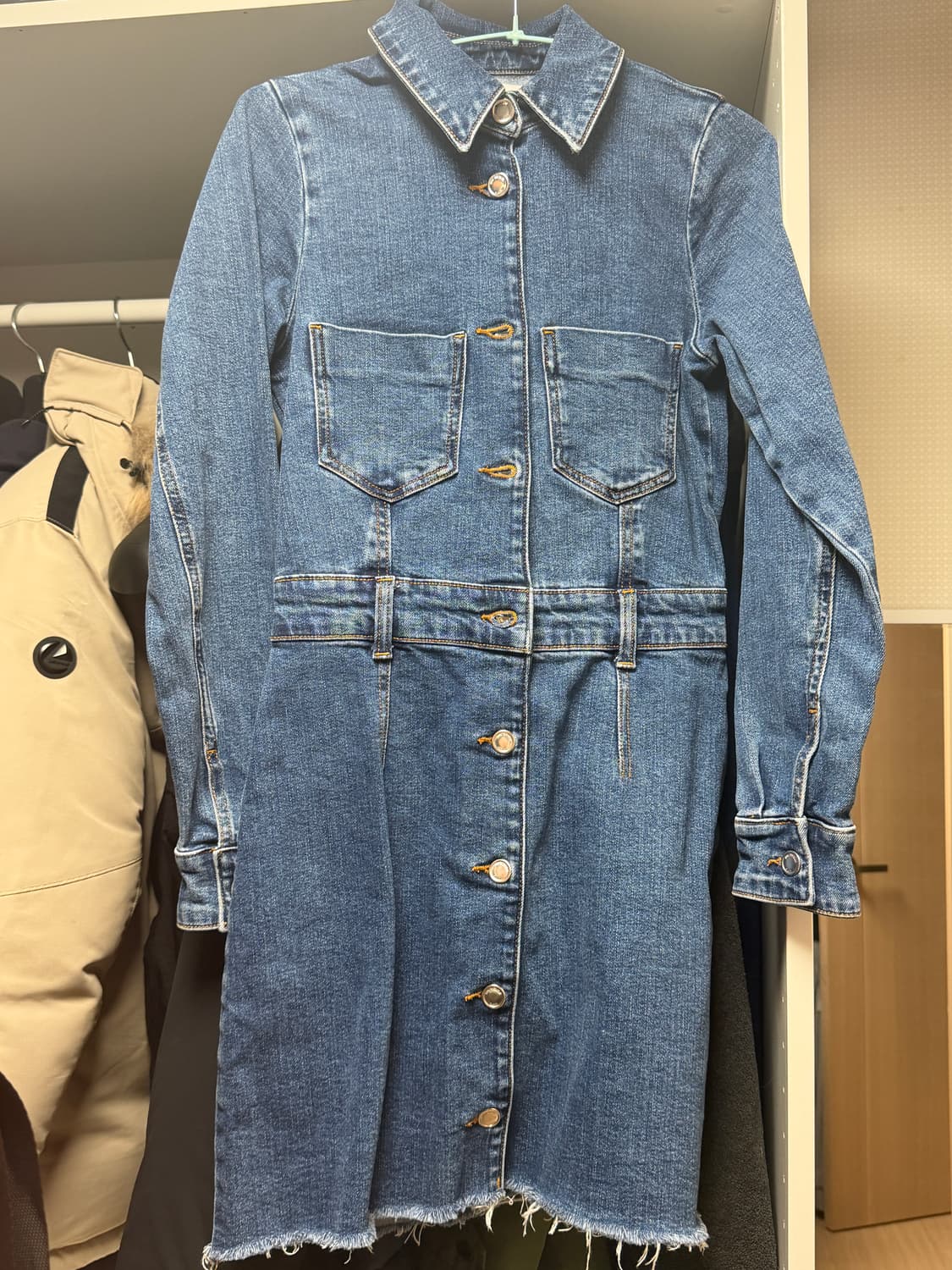 자라 청원피스 XS 상품이미지1