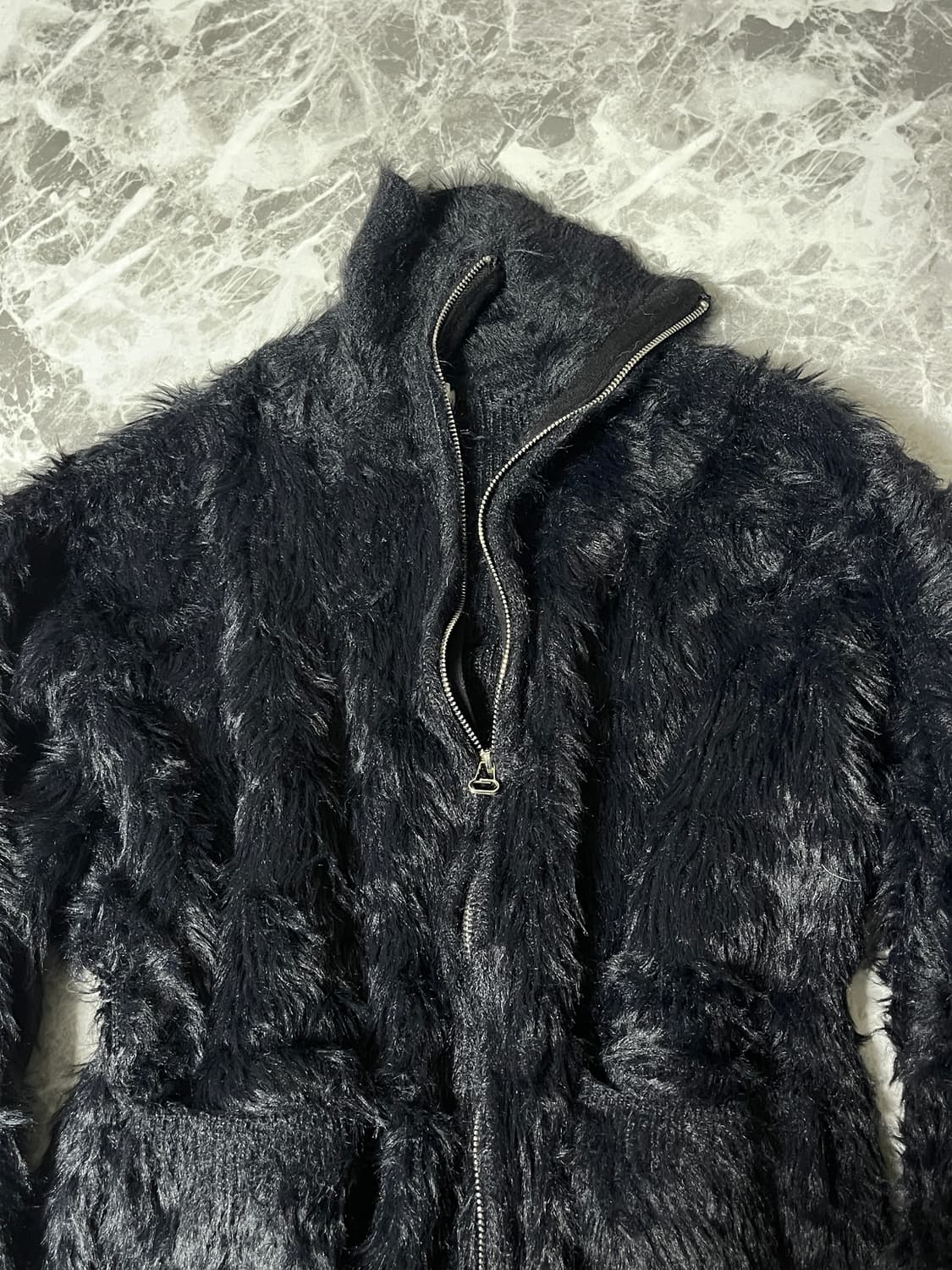 (Unknown)fur 2way zip up hoody 상품이미지6