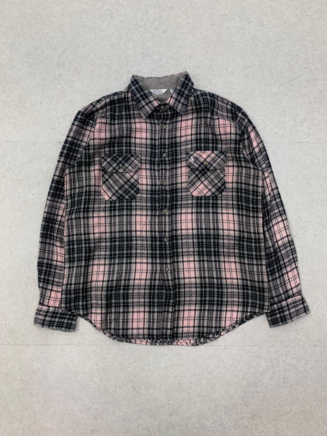 Polo 폴로 체크 셔츠 상품이미지1