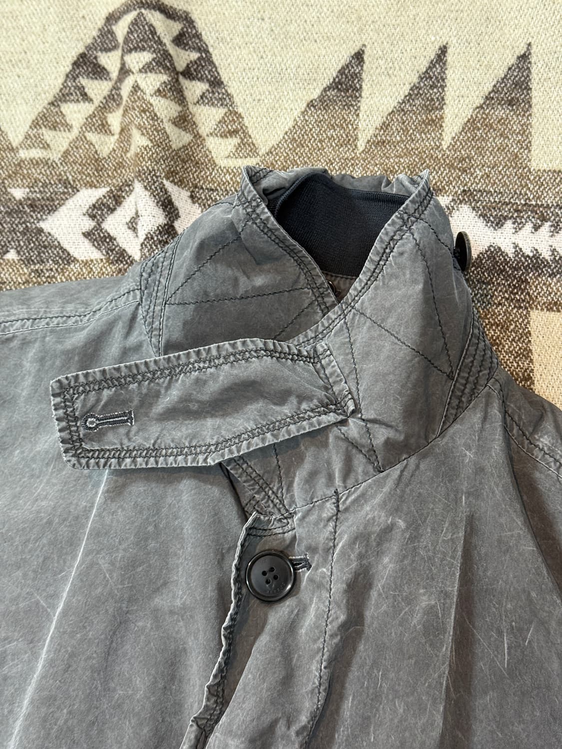 헤지스 피그먼트 다잉 맥코트(바스락 재질) 상품이미지4