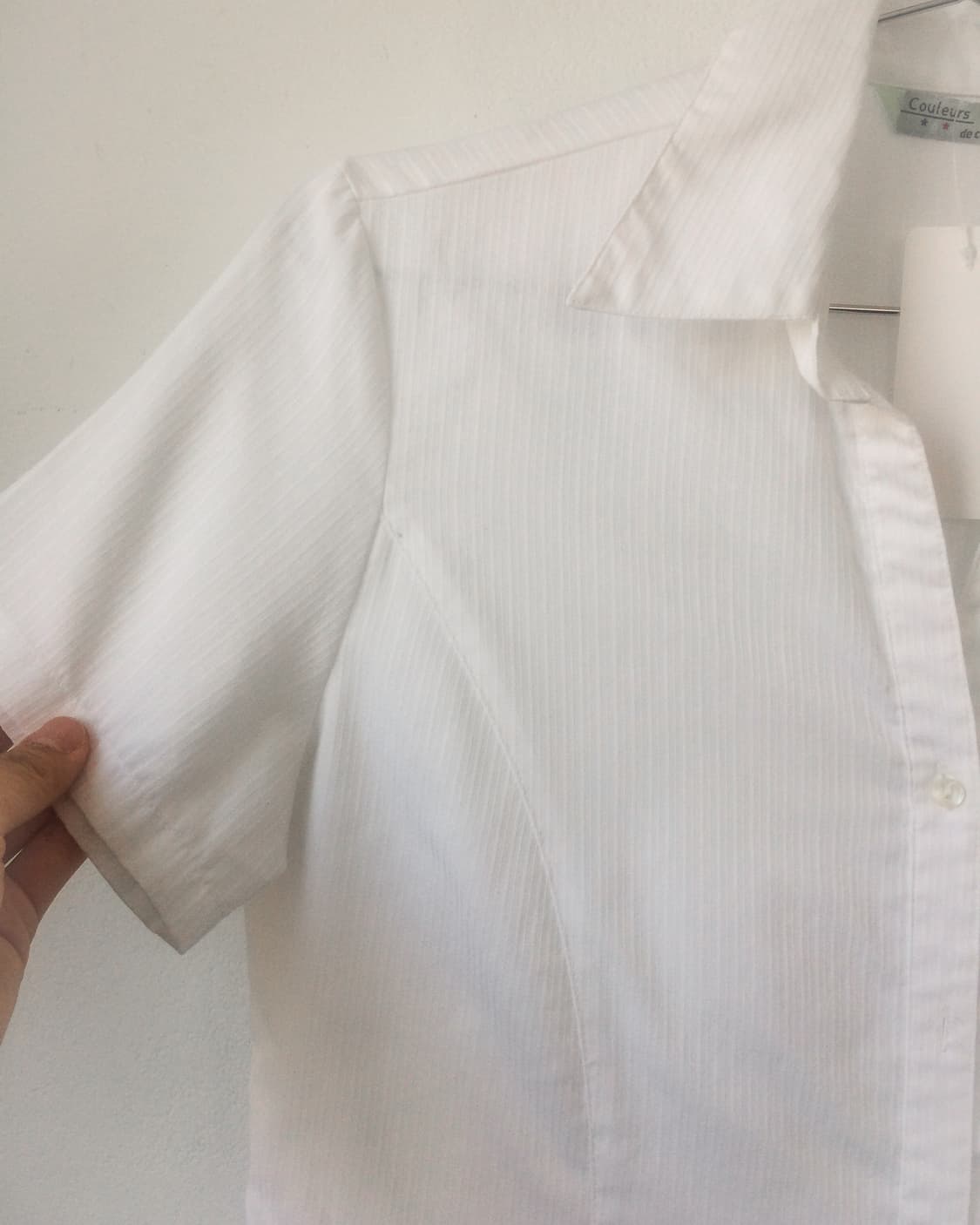 Stripe line detail shirt 상품이미지4