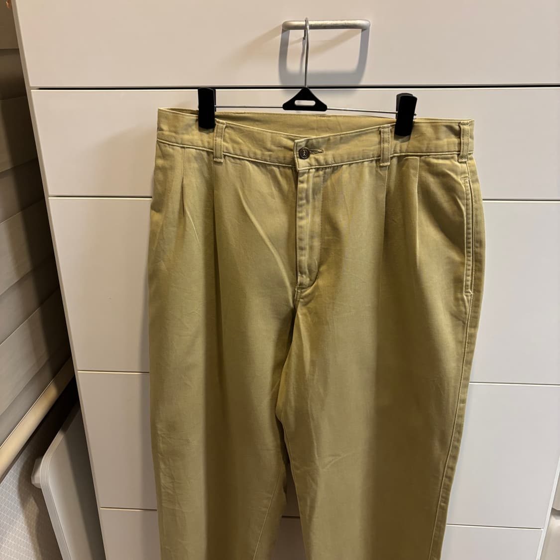 에드윈 일본제 베이지 면 와이드 팬츠 남녀공용  상품이미지3