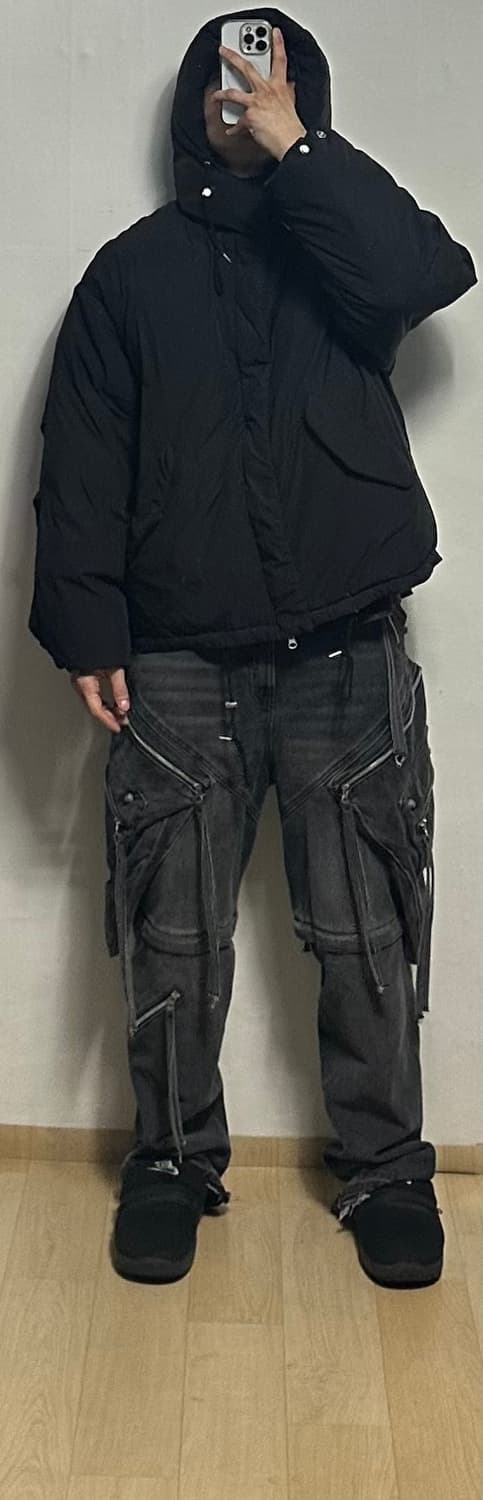 비슬로우 오버사이즈 M65 다운 파카 상품이미지5