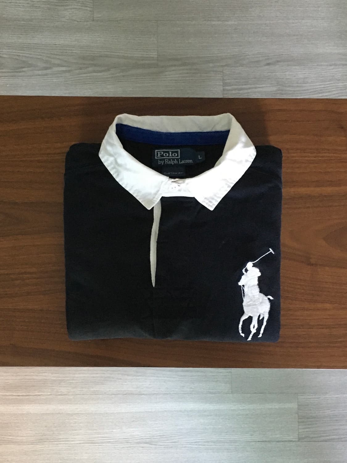 폴로 빅포니 긴팔 럭비티 블랙 상품이미지1